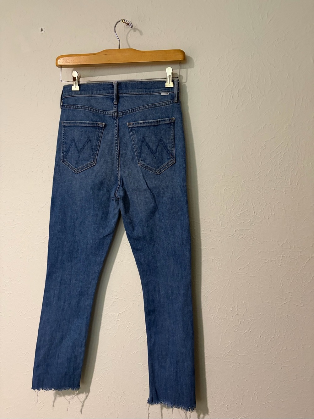 Mother Demin Pixie Dazzler Ankle Fray (Beginner's Luck) Size 27 - Picture 5 of 10